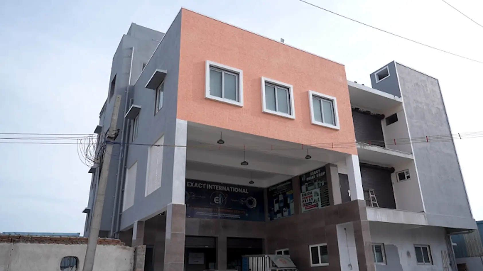 Exact International office front view, Maduravoyal, Chennai