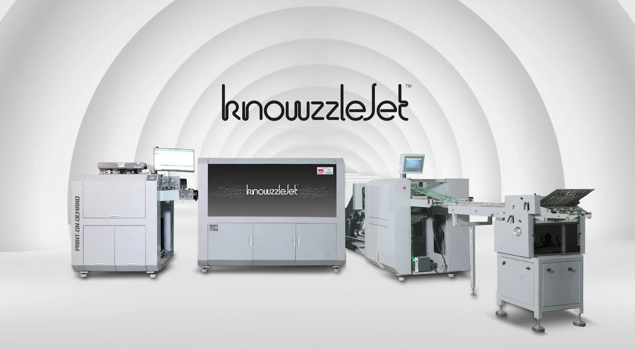 KnowzzleJet digital printing press for book printing and print on demand in Chennai