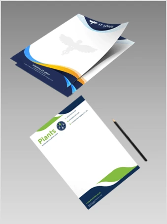 Letter Heads printing sample