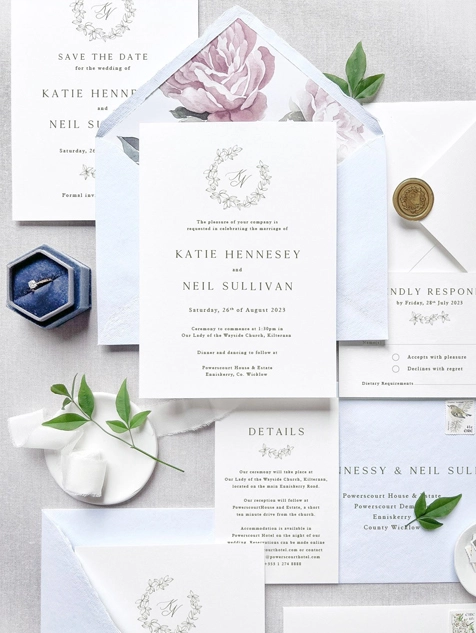 Wedding Invitations printing sample