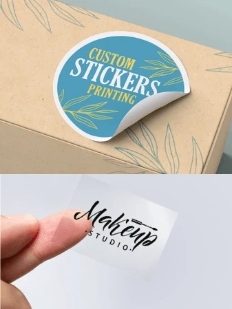 Stickers printing sample